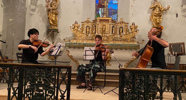 Le Trio Confluences en concert à l’église Sainte-Madeleine