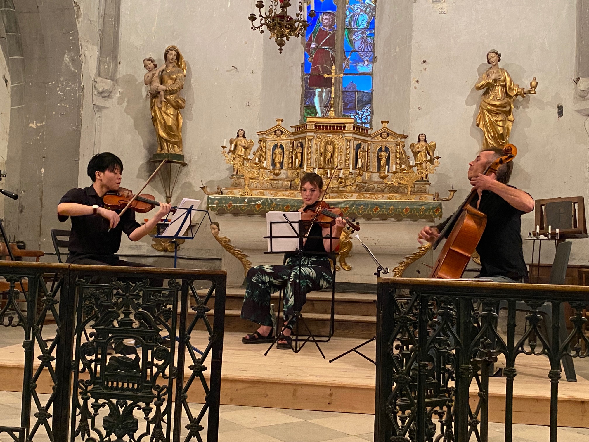Le Trio Confluences en concert à l’église Sainte-Madeleine